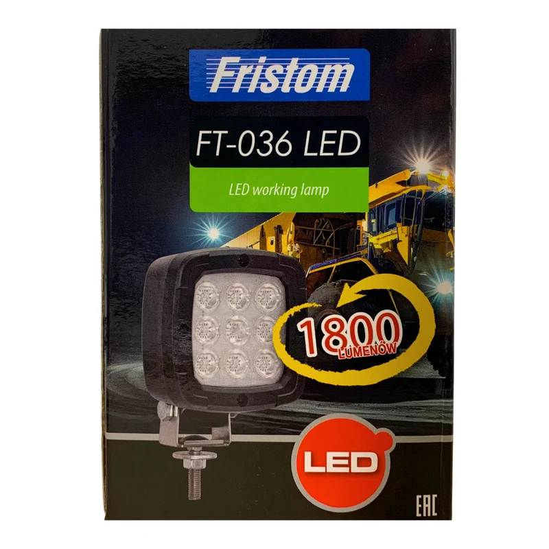 Lampe de travail LED Fristom Premium pour usage intensif / 1800 lumens