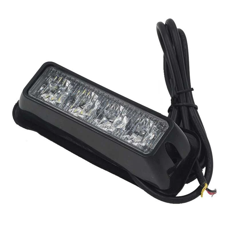 Lumière stroboscopique ambre à 4 LED