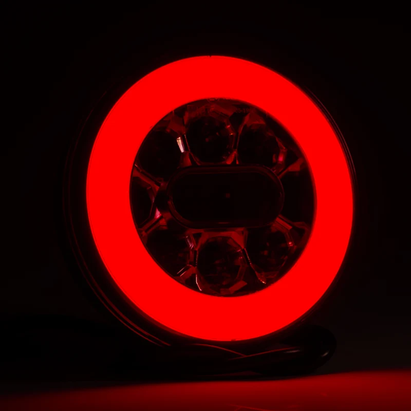 Lampe de Remorque LED Ronde Effet Néon / Fristom FT-110