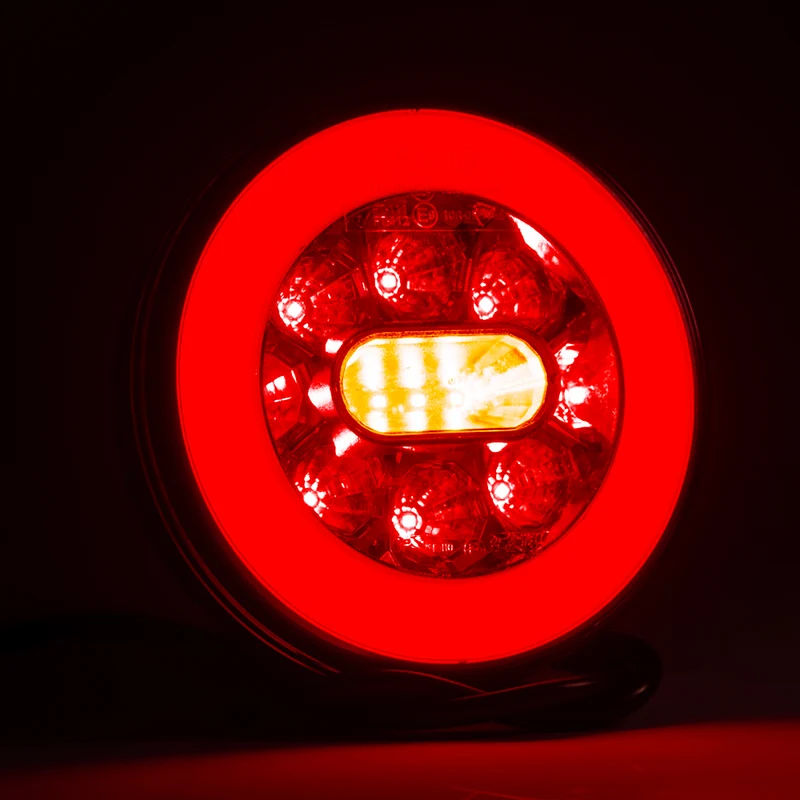 Lampe de Remorque LED Ronde Effet Néon / Fristom FT-110