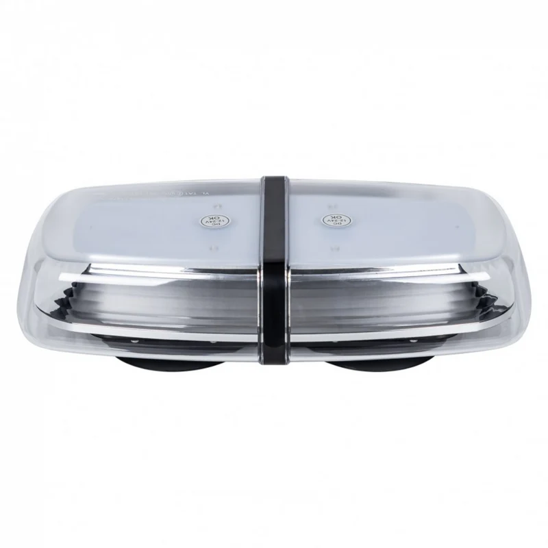 Barre lumineuse de toit magnétique de 12 pouces avec lentille blanche givrée