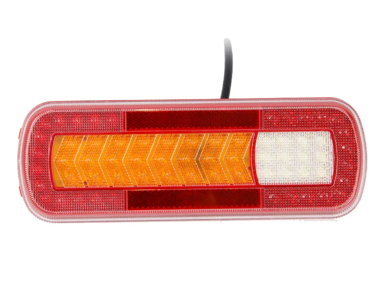 Lampe de remorque à DEL avec indicateur dynamique, arrêt, queue, brouillard et marche arrière