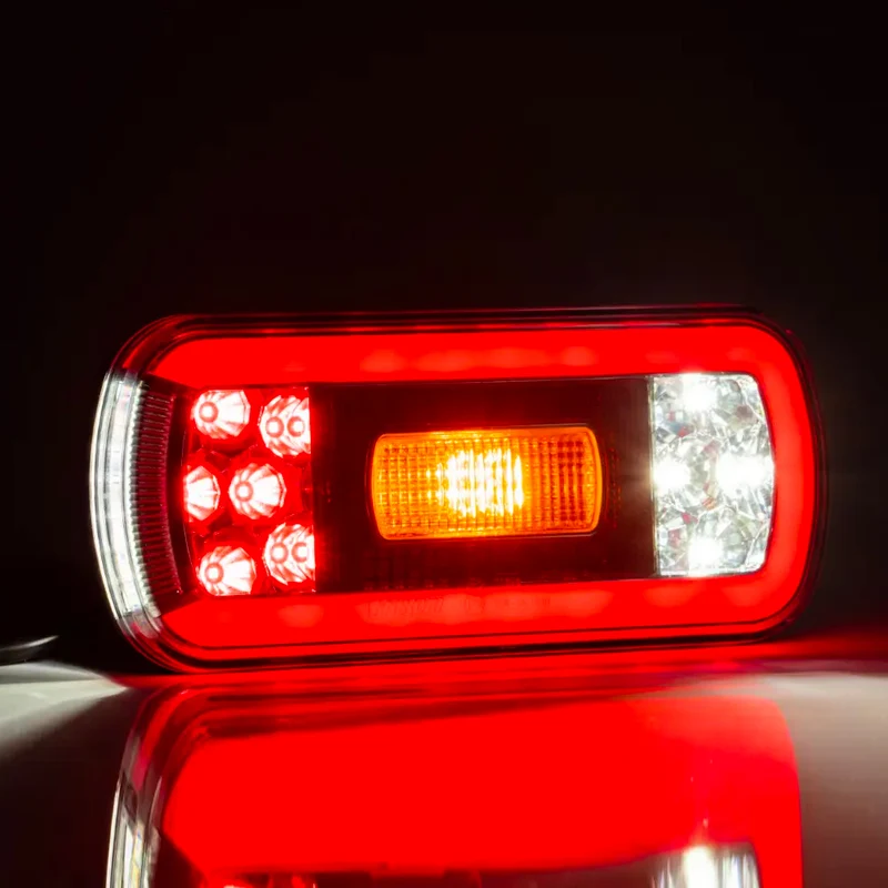 Fristom FT130 Feu de Remorque LED Arrière / Effet Néon 5 Fonctions
