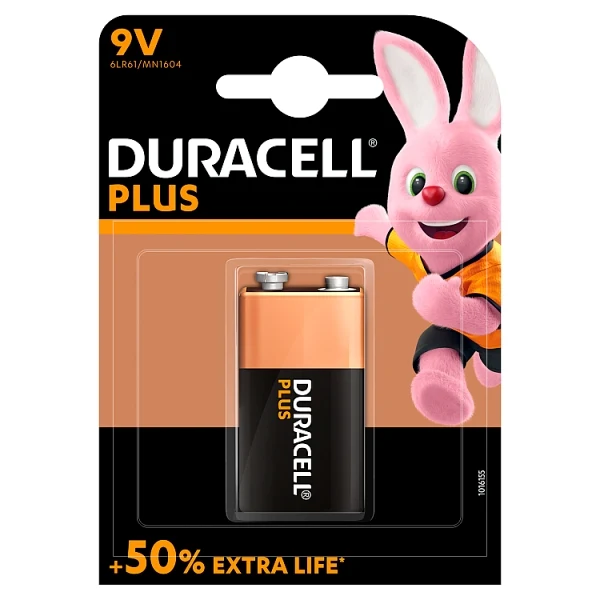 Pile 9 V / Paquet de 1