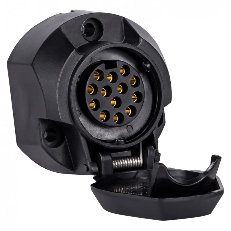Prise 12v 13 pôles pour remorques 12v