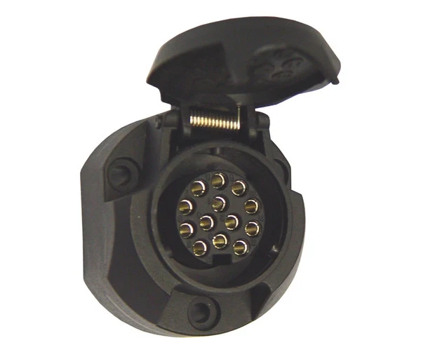 Prise 12v 13 pôles pour remorques 12v