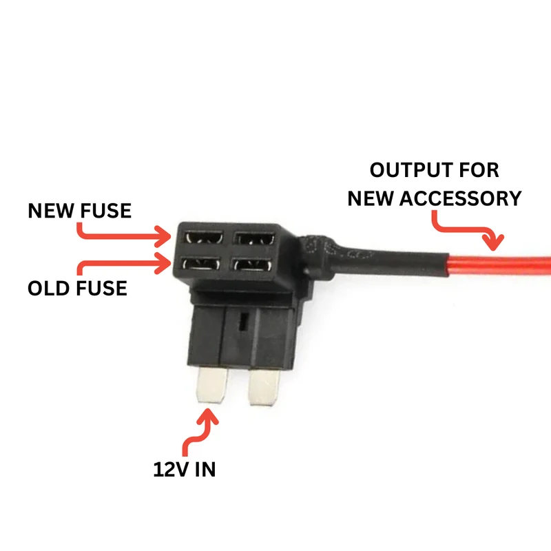 Ajouter un robinet à fusible à lame de circuit / un robinet à fusible à lame standard