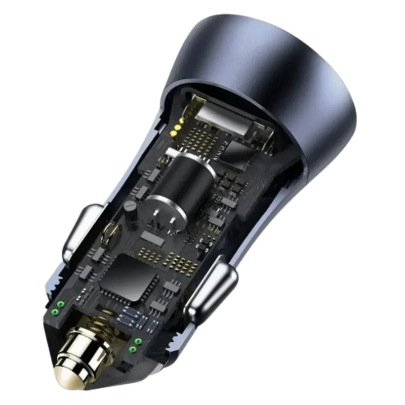 Chargeur allume cigare 12V voiture 40W USB-C et USB