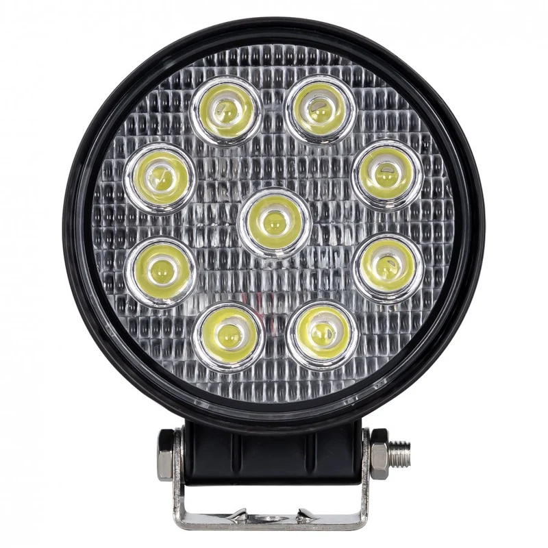 Projecteur de travail LED rond 27 W / 1450 lumens