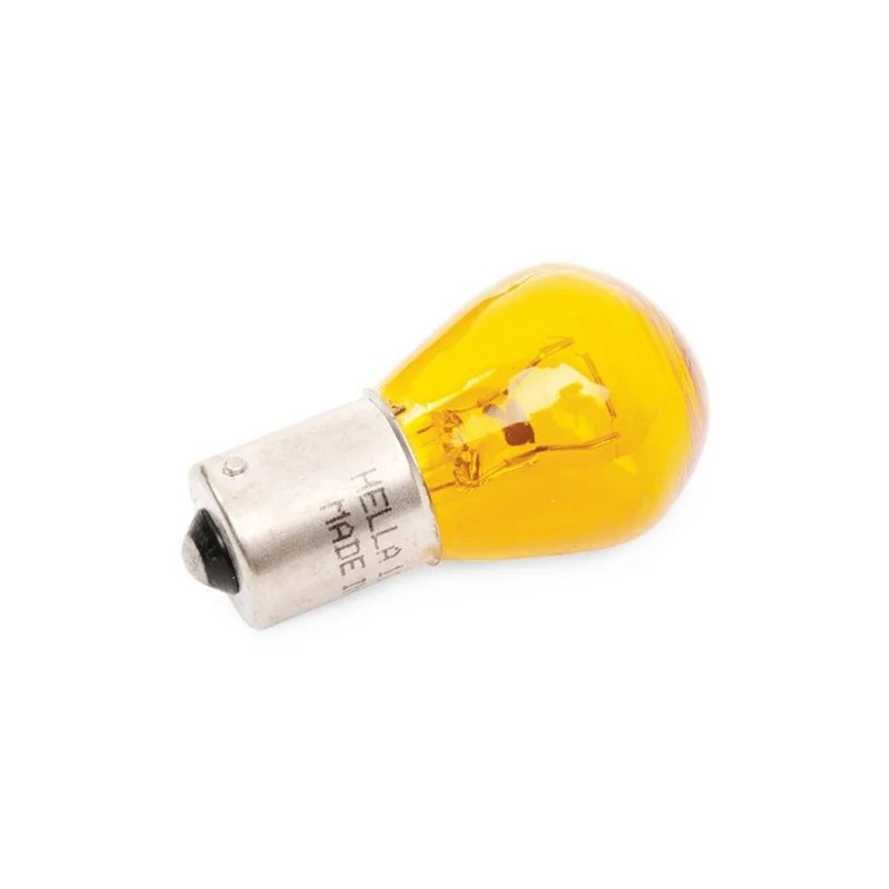 Ampoules Ambre Décalées Hella 12v PY21w / Paquet de 10