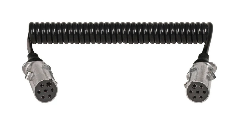 Câble à paroi mince Suzie Coil 24N / 7 pôles pour remorque électrique