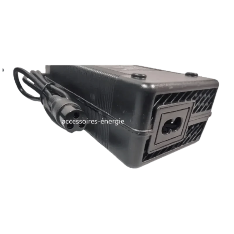 Chargeur Batterie Lithium 48V 54.6V 2A Connecteur XLR 3 Broches GX16 Trottinette Vélo Électrique