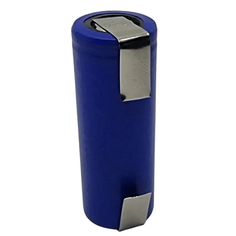 Batterie Li-ion 18500 3.7V 1400mAh avec languettes à souder