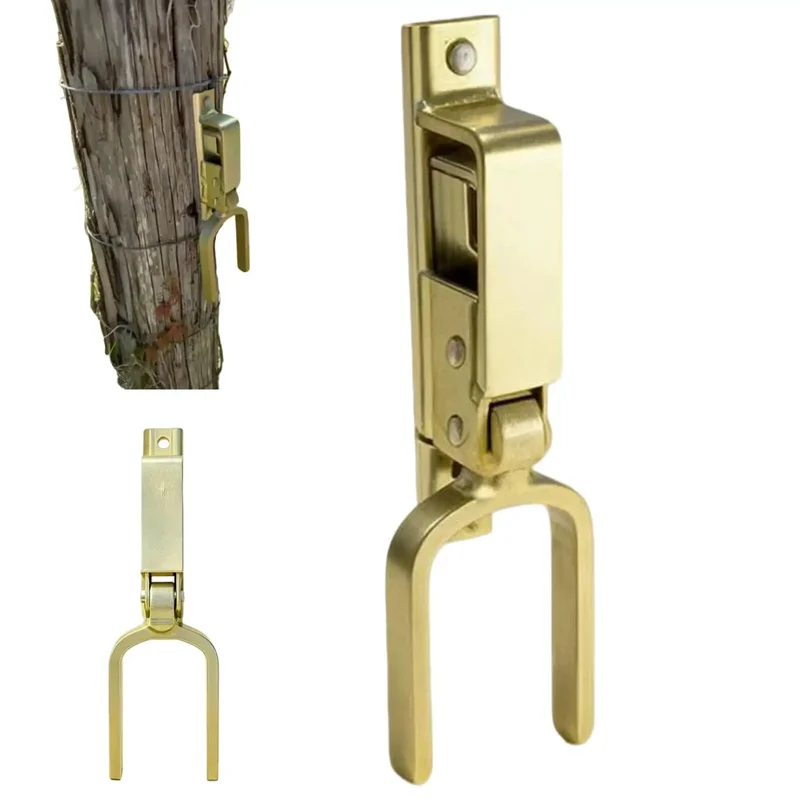 Heavy Duty Automatic Fence Gate Latch With Spring Loaded Security Lock Easy One Hand Operation For Wood Metal And Pipe Gates Barn Ready Farm Ranch And Backyard Hardware No Sweat Setup And Dang Solid Everyday Grip