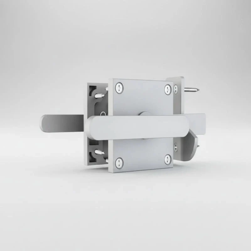 Built Tough Heavy Duty Steel Sliding Bolt Gate Latch With Grippy Double Sided Handle And Rust Resistant Finish For Easy Peasy Install And Sturdy Yard Security Setup