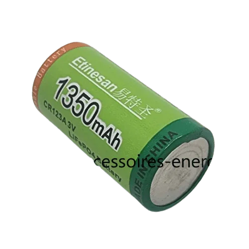 Batterie CR123A 3V Rechargeable
