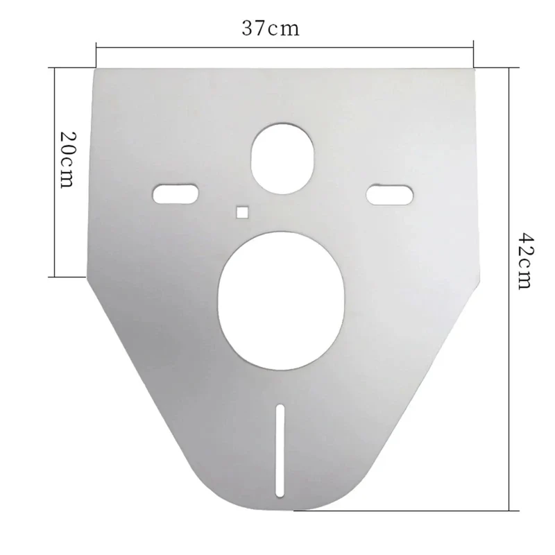 Kick Noise To The Curbs With This Heavy Duty Sound Insulation Pad For Toilet Bowl Connection Self Adhesive Eva Foam Anti Vibration Mat Wall Hang Fixture Upgrade Apartment Game Changer