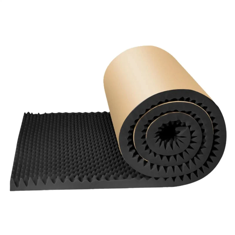 Game Changer High Density Acoustic Foam Panels Two Centimeter Thick Self Stick Noise Blocking Tiles For Home Studio And Daily Driver Ride With Fire And Water Resistant Shield