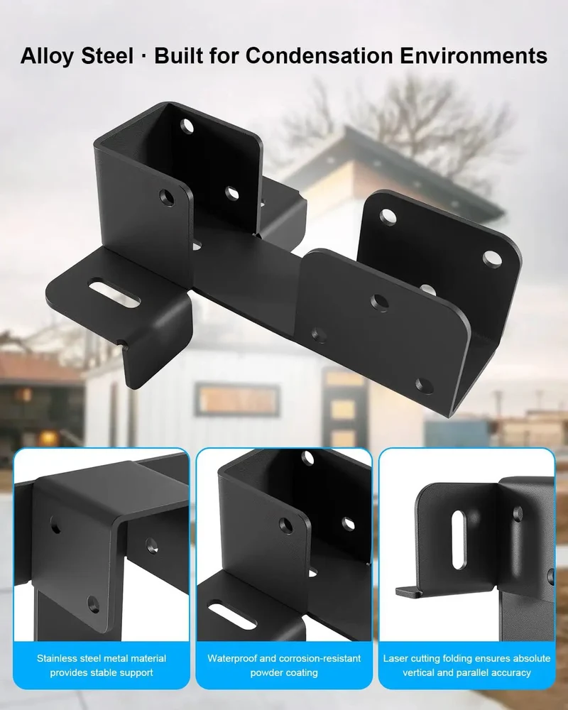 Heavy Duty Shipping Container Brackets With Laser Precision Alignment Keeps 2x4 And 2x6 Lumber Straight As An Arrow For Quick Drop In Framing That Fits Like A Champion Every Single Day