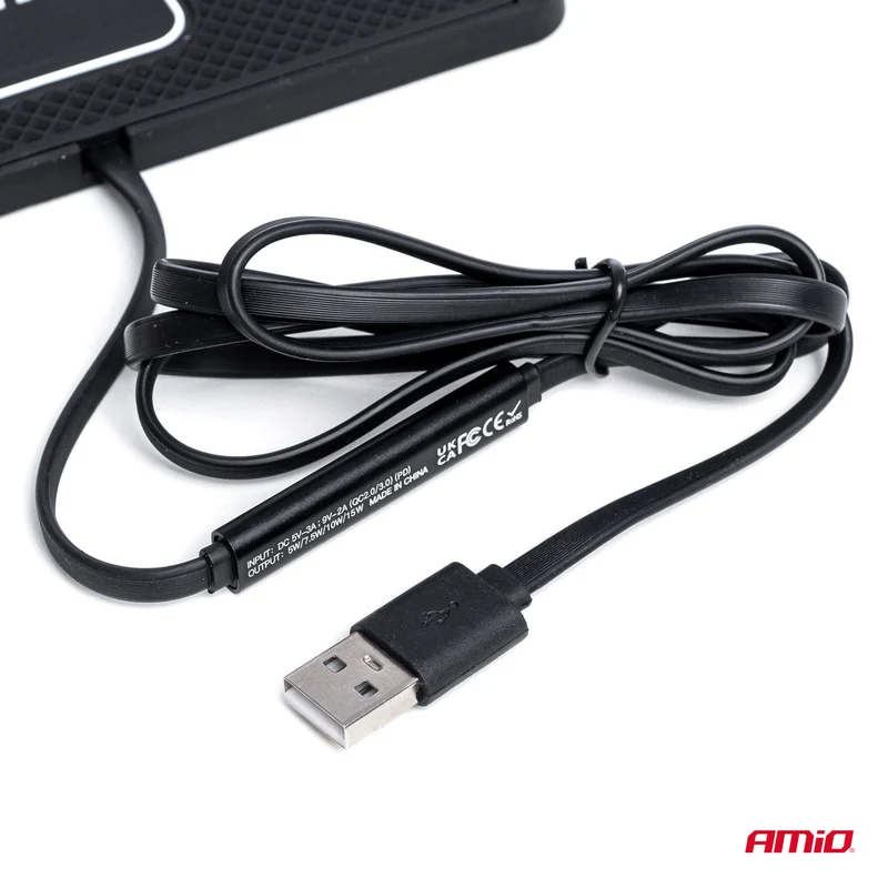 CHARGEUR INDUCTION POUR VOITURE 15W AMIO