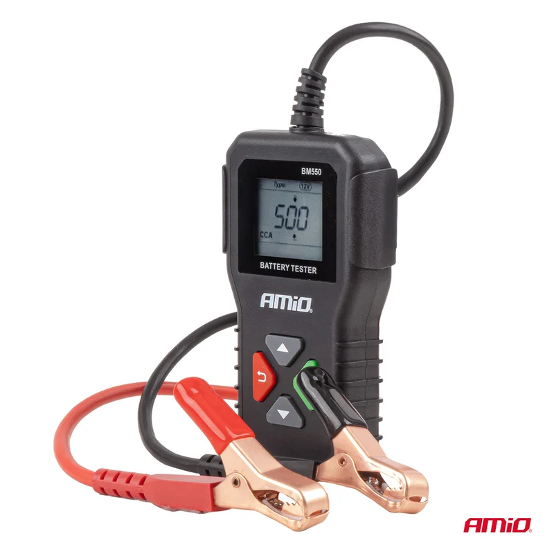 TESTEUR DE BATTERIE NUMÉRIQUE 6V/12V/24V 2 À 220 AH AMIO