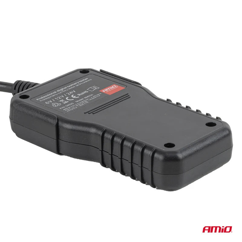 TESTEUR DE BATTERIE NUMÉRIQUE 6V/12V/24V 2 À 220 AH AMIO