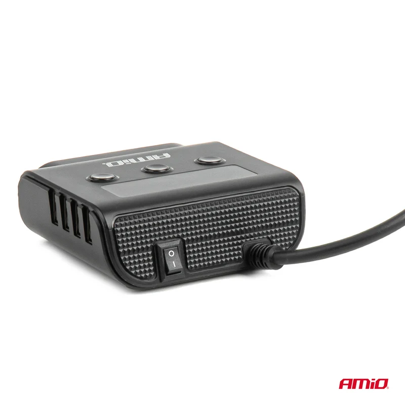 MULTIPRISE ALLUME-CIGARE TRIPLE + 4XUSB + USB-C 180W AMIO