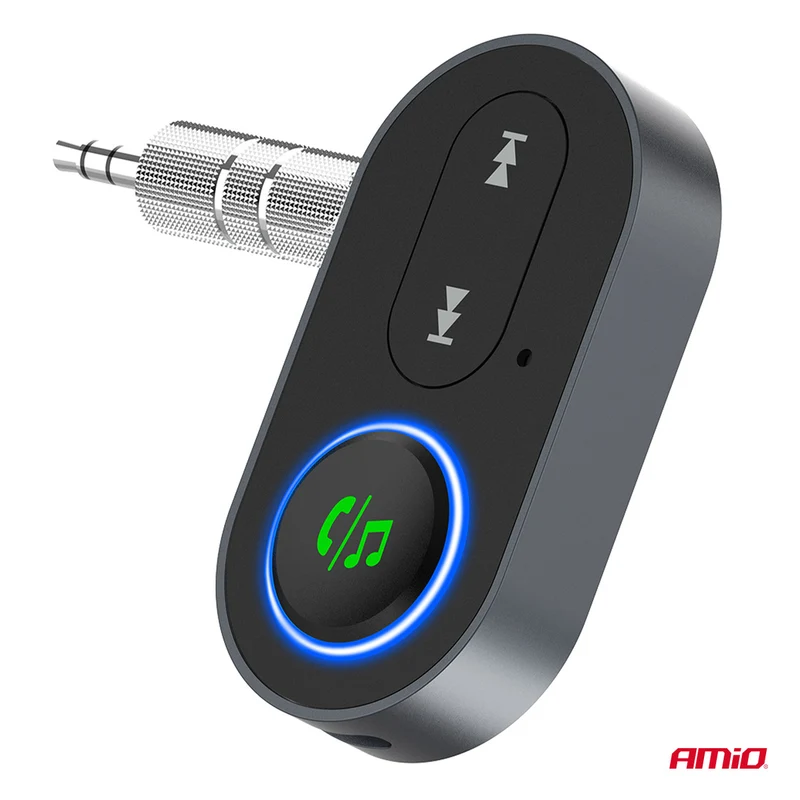 RÉCEPTEUR BLUETOOTH RECHARGEABLE SUR MINI-JACK COMPACT AMIO