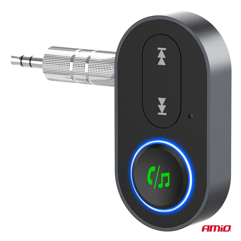 RÉCEPTEUR BLUETOOTH RECHARGEABLE SUR MINI-JACK COMPACT AMIO