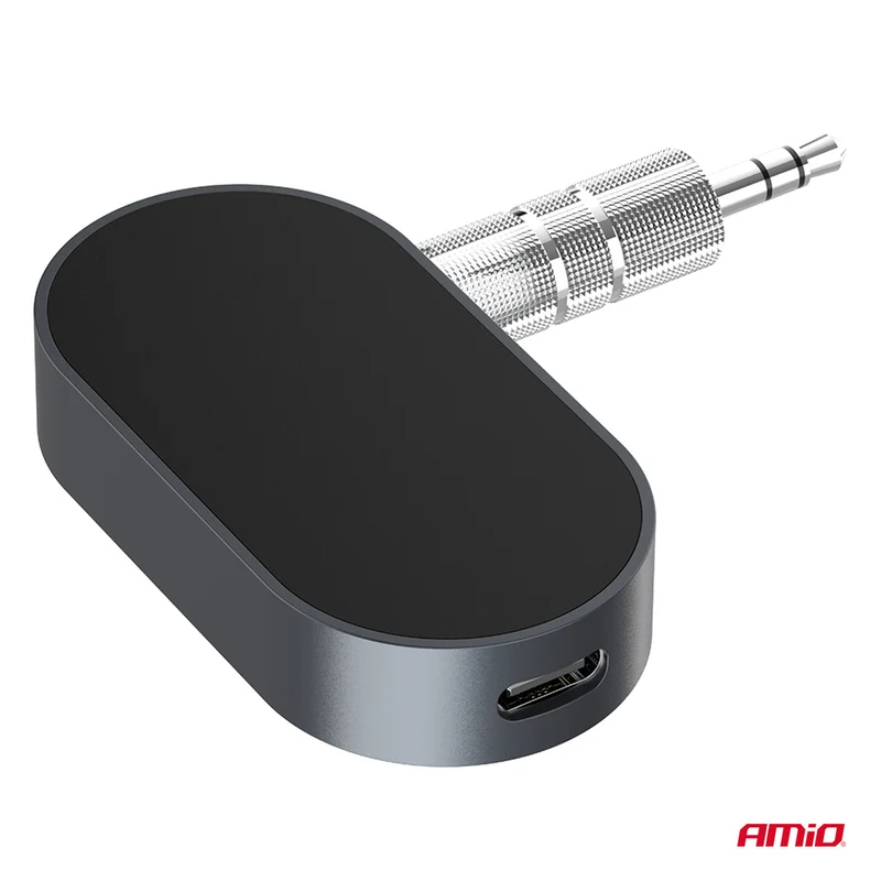 RÉCEPTEUR BLUETOOTH RECHARGEABLE SUR MINI-JACK COMPACT AMIO