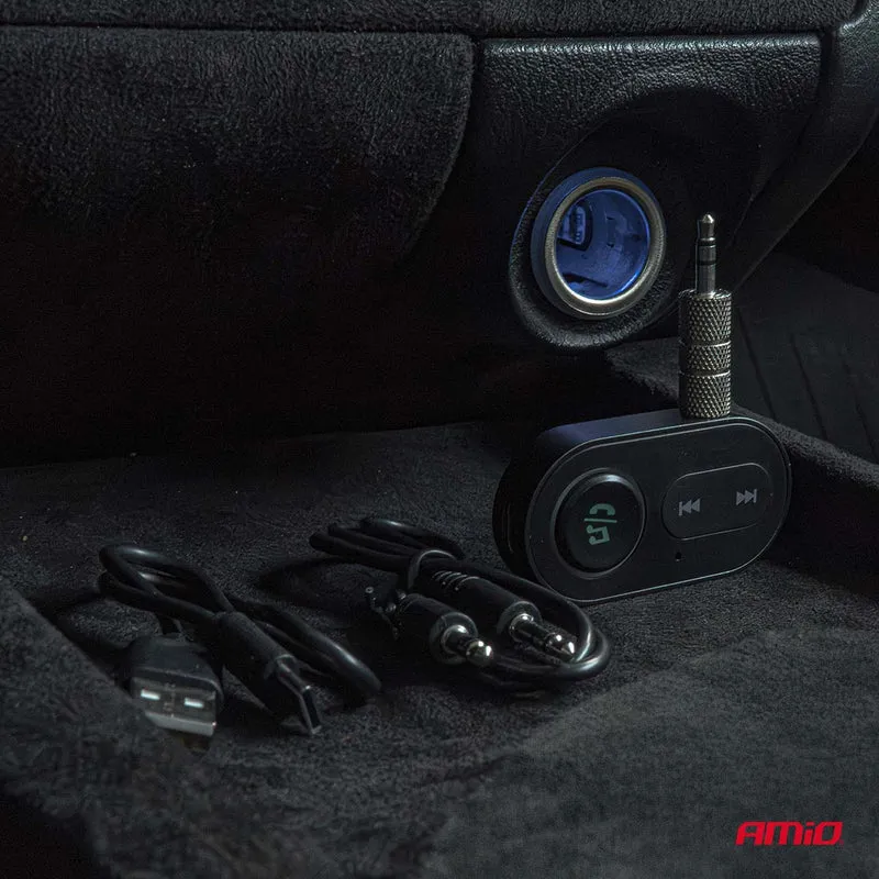 RÉCEPTEUR BLUETOOTH RECHARGEABLE SUR MINI-JACK COMPACT AMIO