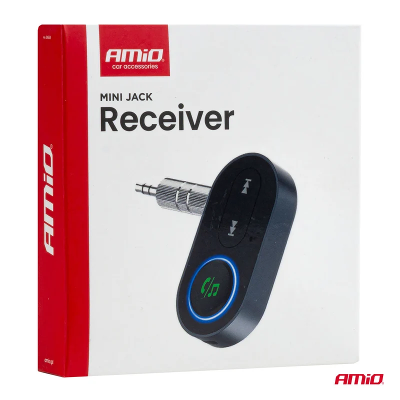 RÉCEPTEUR BLUETOOTH RECHARGEABLE SUR MINI-JACK COMPACT AMIO