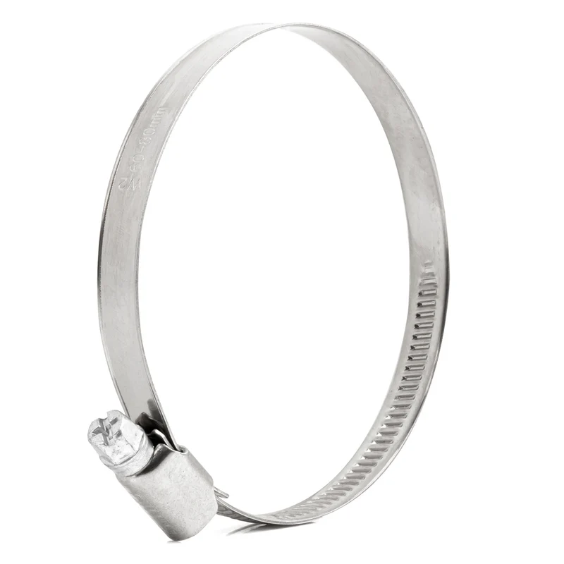 LOT DE 5 COLLIERS DE SERRAGE À VIS W2 60 À 80 MM AMIO