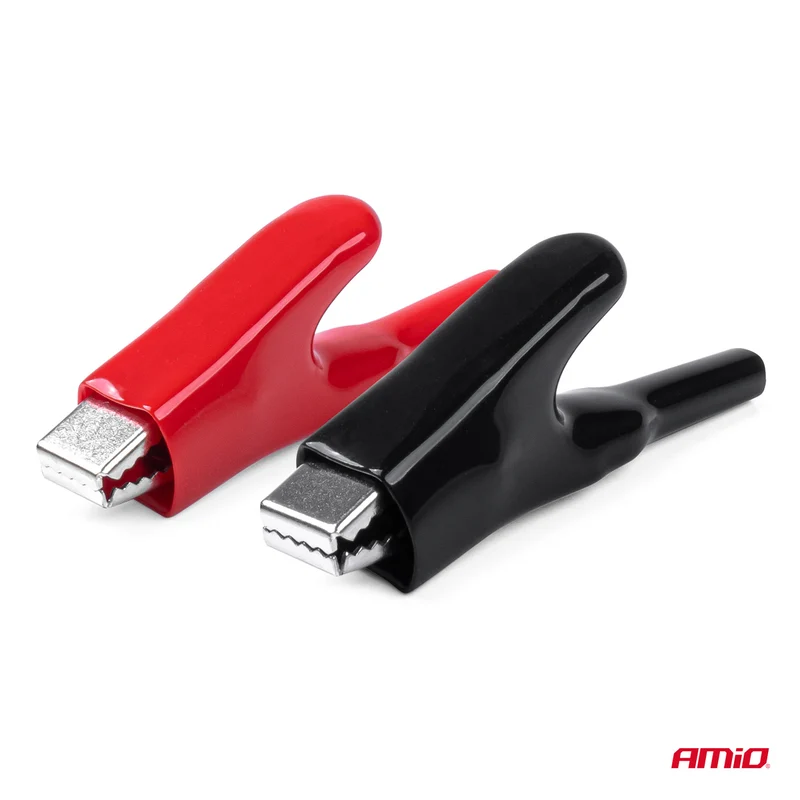 LOT DE 2 PINCES DE BATTERIE 25 A 75 MM AMIO