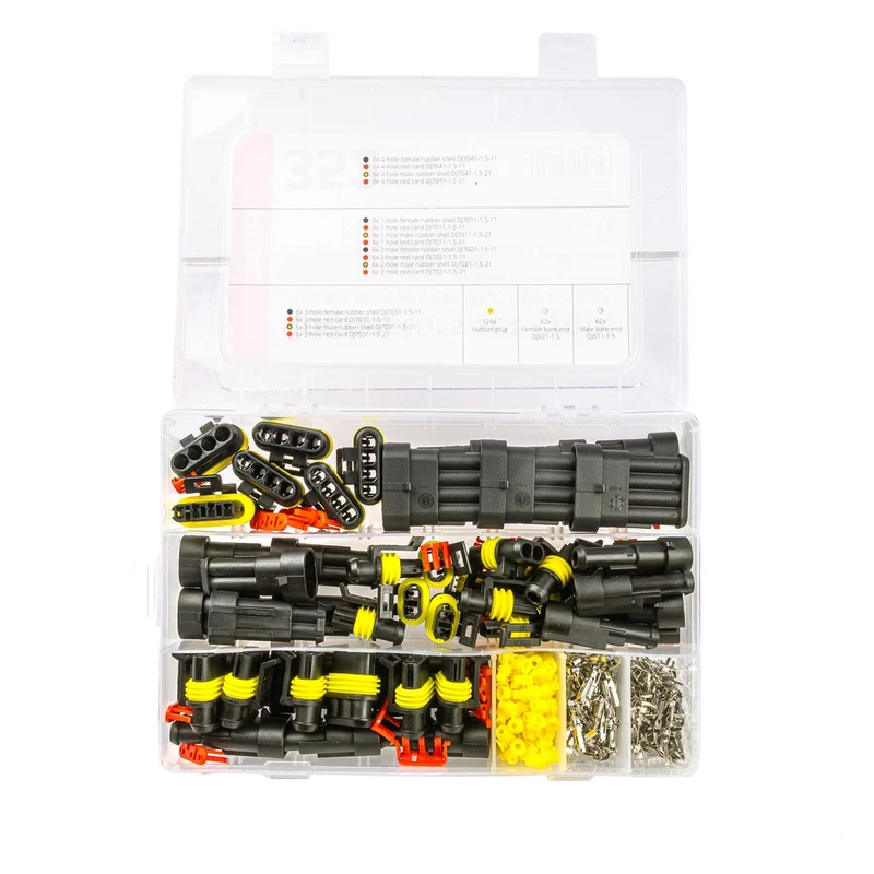 COFFRET DE CONNECTEURS ÉTANCHES SUPERSEAL 352 PIÈCES AMIO