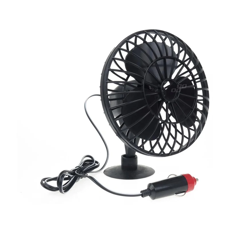 VENTILATEUR DE VOITURE 12V À FIXATION PAR VENTOUSE Ø140 MM AMIO