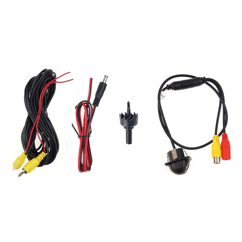 CAMÉRA DE RECUL 720P ENCASTRABLE AVEC ÉCLAIRAGE LED AMIO