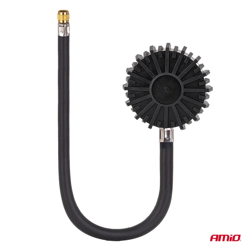 MANOMÈTRE ANALOGIQUE AVEC FLEXIBLE 30CM 12 BAR AMIO