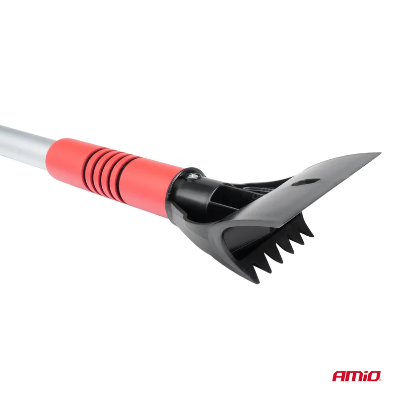 BROSSE À NEIGE TÉLESCOPIQUE AVEC GRATTOIR À GIVRE 75 À 94 CM AMIO