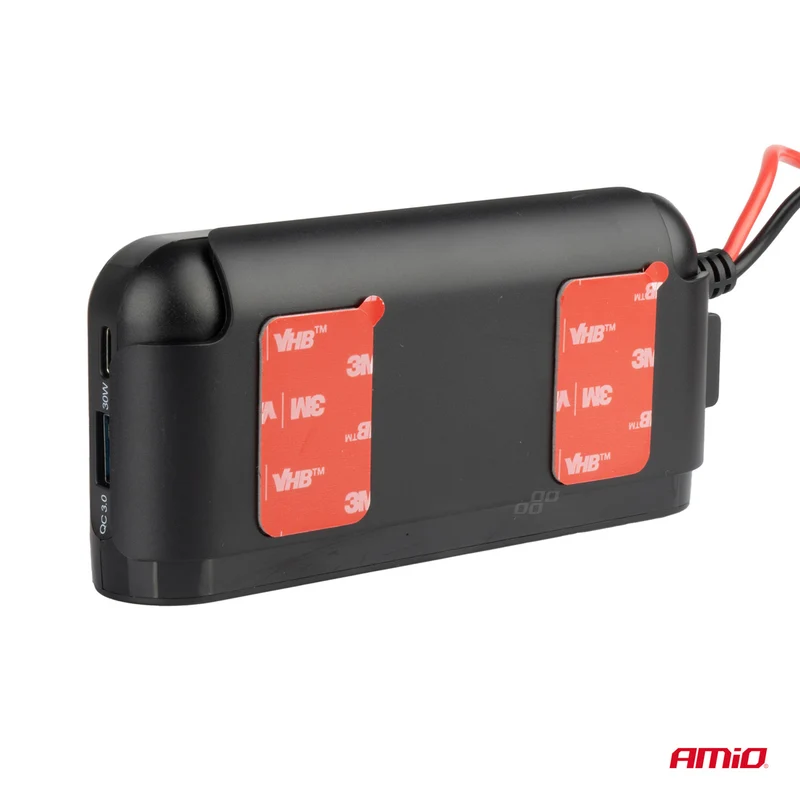 MULTIPRISE ALLUME-CIGARE 3 PRISES + 3 USB-A DONT 1 USB 3.0 + USB-C AVEC VOLTMÈTRE