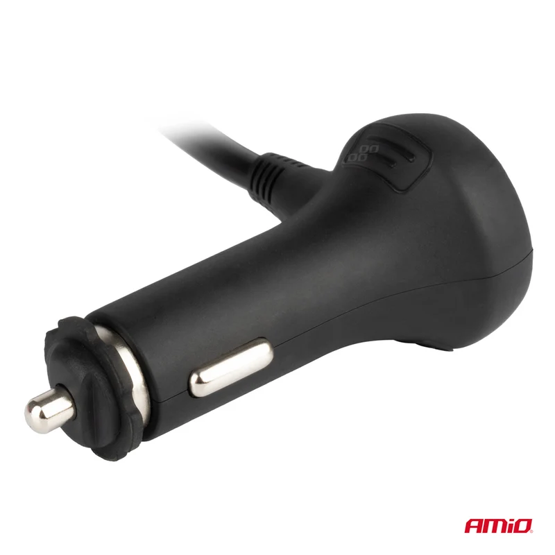 RALLONGE AVEC VOLTMETRE DE PRISE ALLUME-CIGARE TRIPLE + 2XUSB + CHARGE RAPIDE + USB-C AVEC VOLTMÈTRE