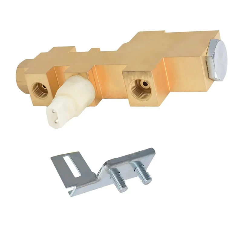Heavy Duty PV6 Brake Proportioning Valve PV6070FD Rock Solid Brass Build For Ford Comet Fairlane Galaxie 1960-1970 Slick Setup Plus Smooth Stopping Power Guaranteed