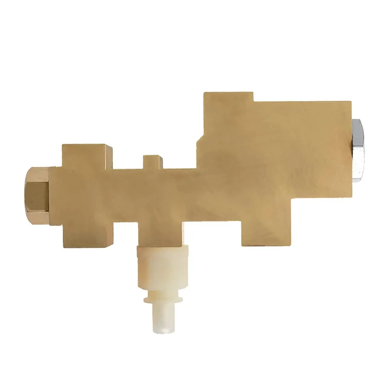 Heavy Duty PV6 Brake Proportioning Valve PV6070FD Rock Solid Brass Build For Ford Comet Fairlane Galaxie 1960-1970 Slick Setup Plus Smooth Stopping Power Guaranteed