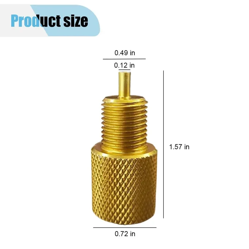 Shop Grade Brake Proportioning Valve Bleeder Tool For Non Adjustable Combination Valves Delivering No Sweat Disc And Drum Adaptation With Gnarly Quick Bleed Flow In Durable Gold Build