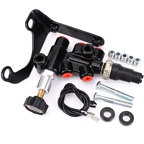 Slick Universal Brake Proportioning Valve Kit With Adjustable Knob And Mounting Bracket Stainless Lines Hot Swap Street Upgrade Rad Stopping Power For Muscle Cars And Trucks