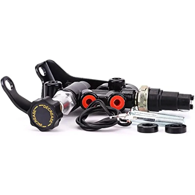 Slick Universal Brake Proportioning Valve Kit With Adjustable Knob And Mounting Bracket Stainless Lines Hot Swap Street Upgrade Rad Stopping Power For Muscle Cars And Trucks