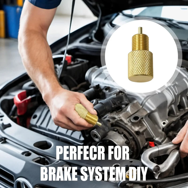 Heavy Duty Brake Proportioning Valve Bleeder Tool For Automatic Brake Adjusters And Drum System Lockdown, Hydraulic Service Kit For Car Truck Van Rigs, Slick Design Ensures Quick Gas Release And Prevents Valve Tripping During Auto Repair Tasks