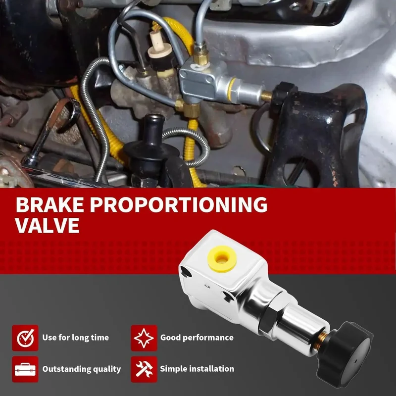 Drop Right In Adjustable Brake Proportioning Valve With 1/8 Inch 27 Npt Fittings And Beat The Streets Copper Steel Build For Sleek Rear Bias Components