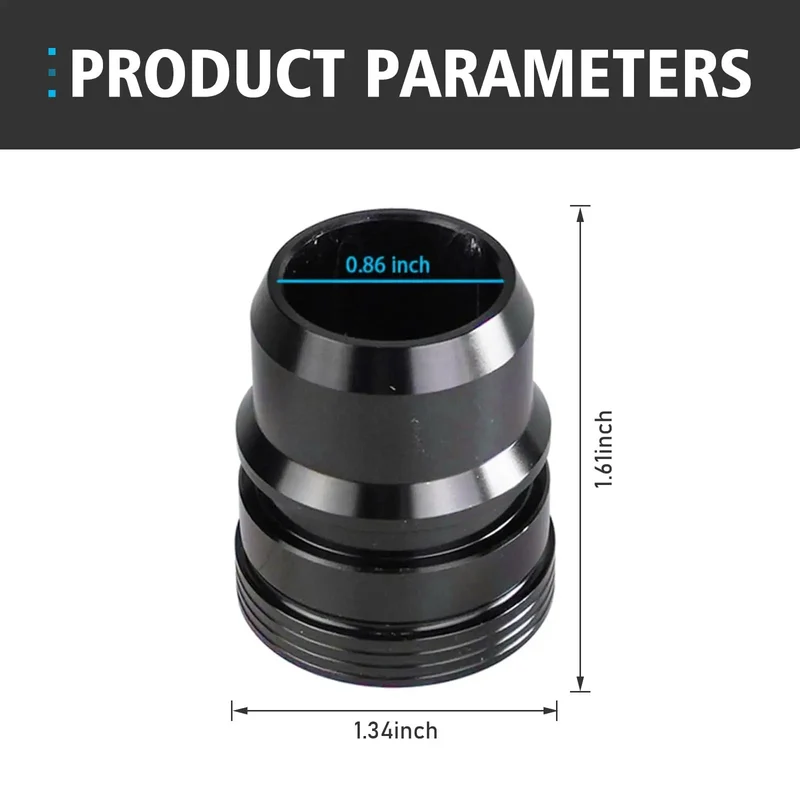 Heavy Duty Turbo Blow Off Valve Plug Rust Proof Aluminum Delete Cap Fits Ford F150 Explorer EcoBoost 2.7L 3.5L Kills That Gnarly Metallic Rattle Keeps Your Rig Humming Smooth Under Boost In Slick Black