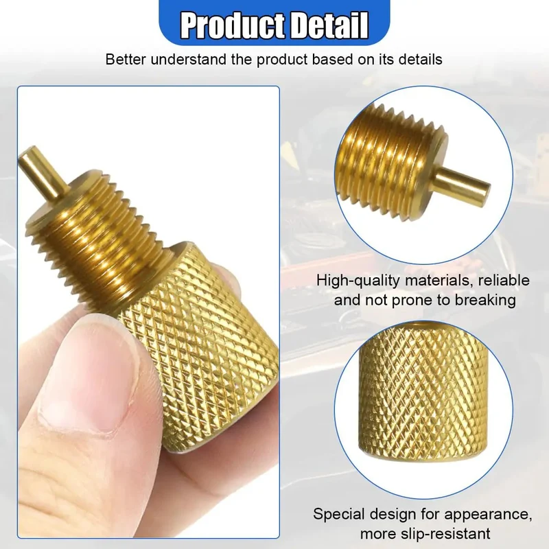Rock Solid Brake Proportioning Valve Bleeder Tool Gold Finish For Smooth Pressure Control And Hassle Free Brake Fluid Bleeding In Every Weekend Garage Build